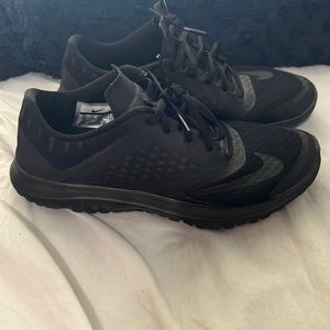 All black Nikes